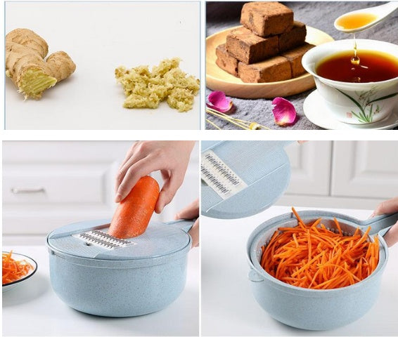 8-in-1 Vegetable Slicer Mandoline Cutter