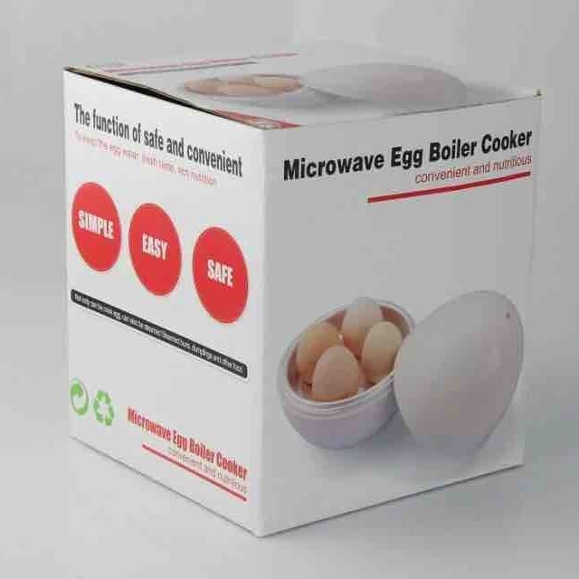 Microwave Egg Boiler Steamer for 4 Eggs