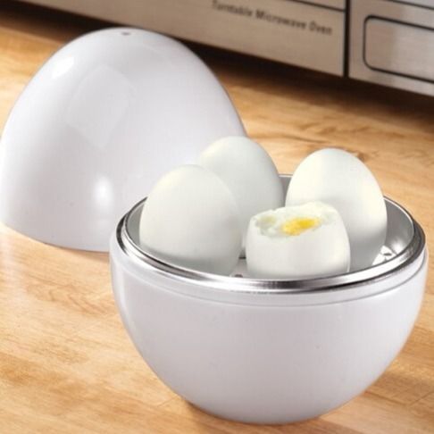 Microwave Egg Boiler Steamer for 4 Eggs
