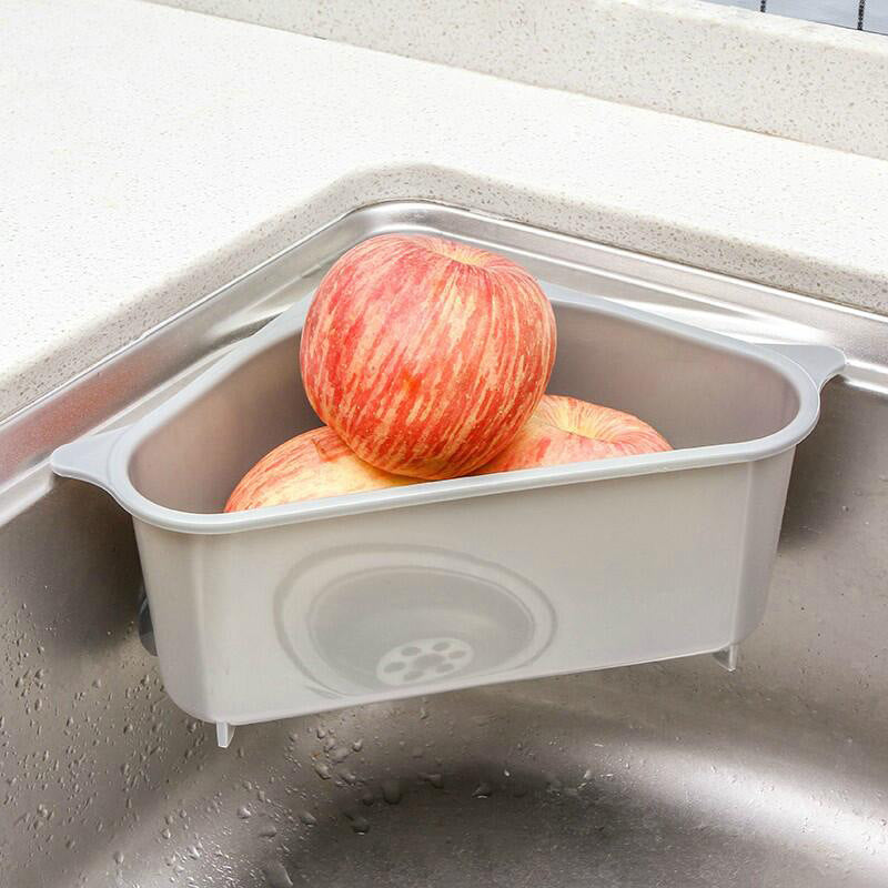 Multi Function Kitchen Sink Triangle Storage Rack