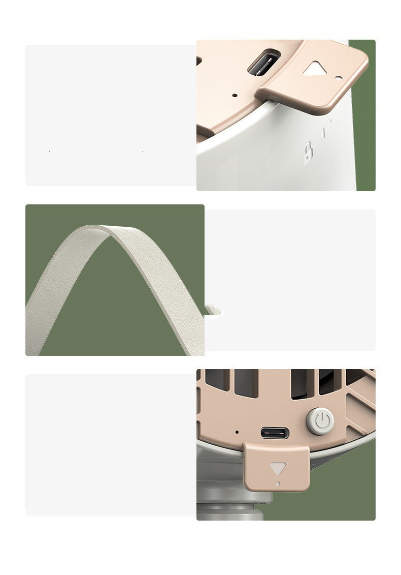 Portable Desktop Kitchen Hood USB Exhaust Fan