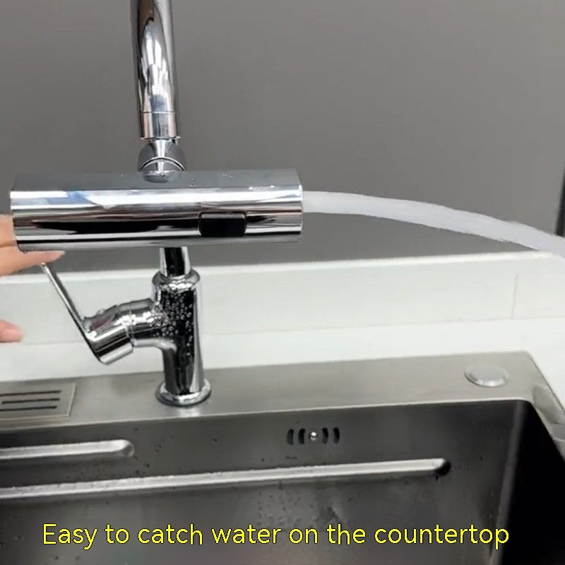 Rotating Kitchen Faucet Water Nozzle Extension
