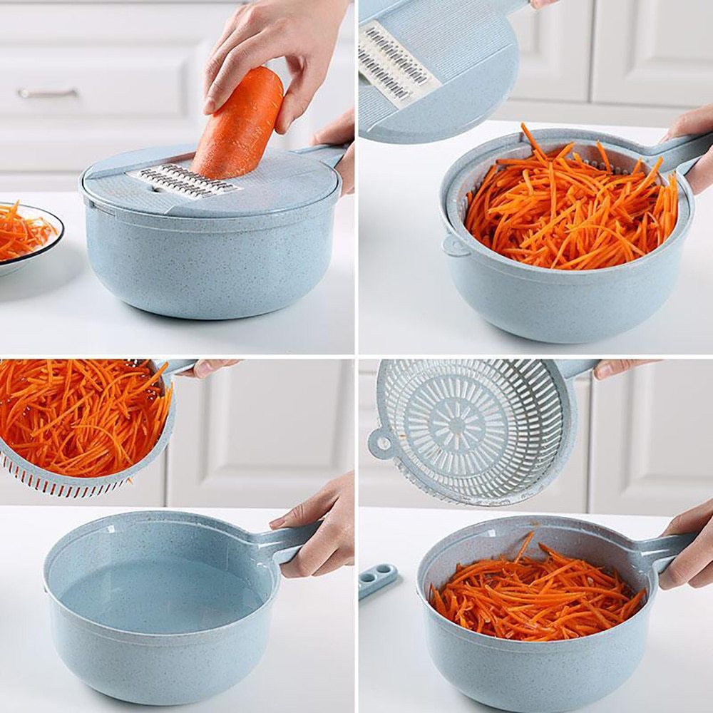 8-in-1 Vegetable Slicer Mandoline Cutter