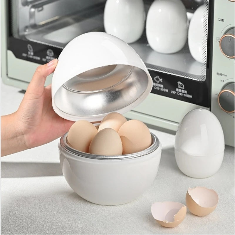 Microwave Egg Boiler Steamer for 4 Eggs