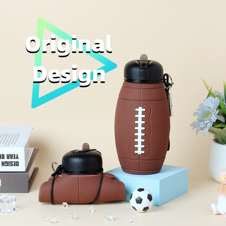 Collapsible Sports Water Bottle Reusable Leak