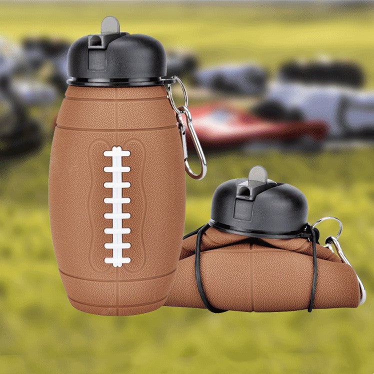 Collapsible Sports Water Bottle Reusable Leak