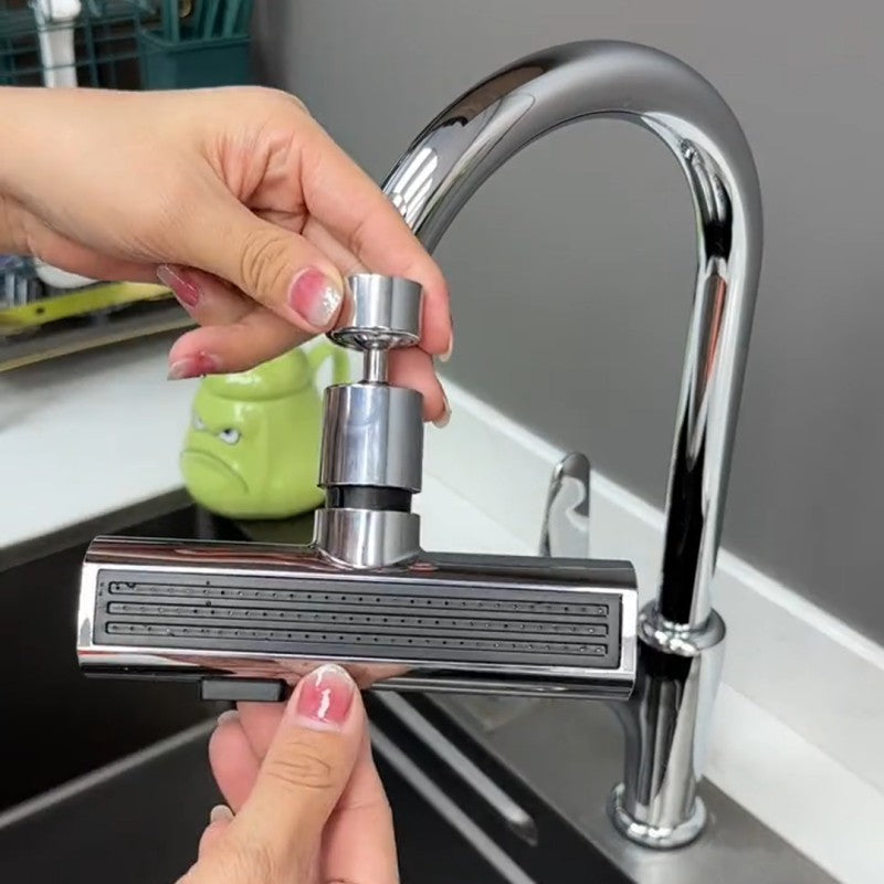 Rotating Kitchen Faucet Water Nozzle Extension