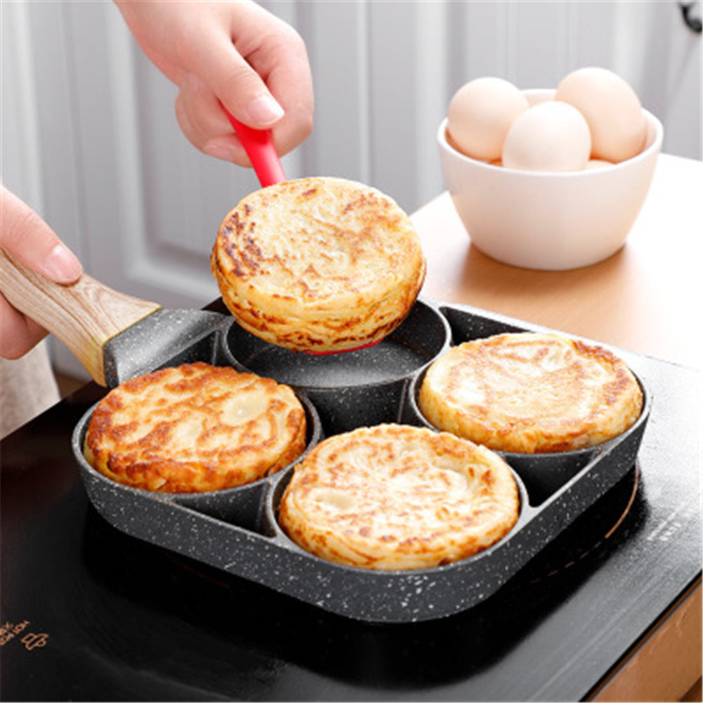 Nonstick 4 Hole Breakfast Frying Pan