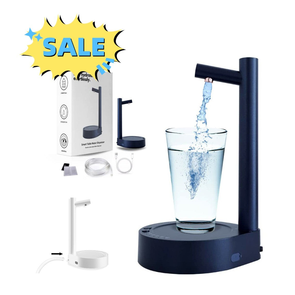 Automatic Electric Water Bottle Dispenser Desk